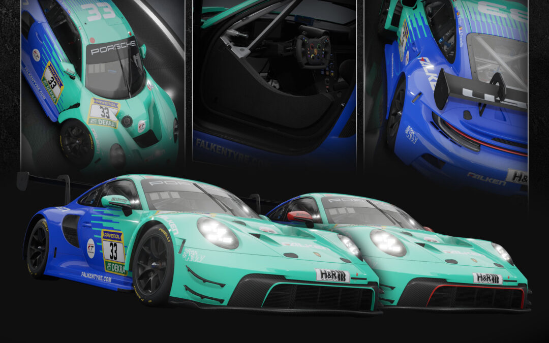 Falken Motorsports #33 + #44 911 GT3 R 24H2024