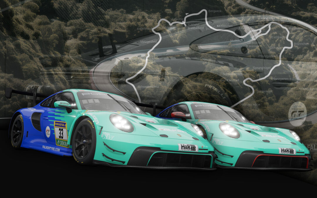 Falken Motorsports #33 + #44 911 GT3 R 24H2024